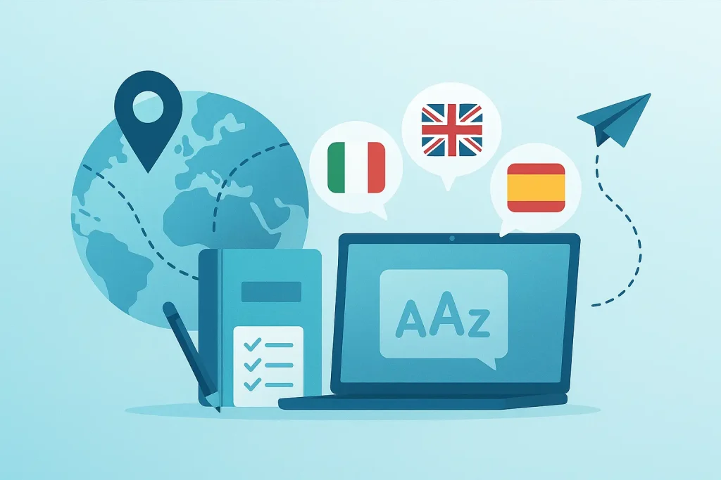 Traducción, interpretación y clases de idiomas